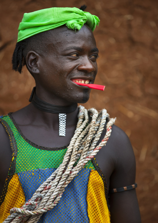 Mr Rolo, Bana Tribe Man, Key Afer, Omo Valley, Ethiopia