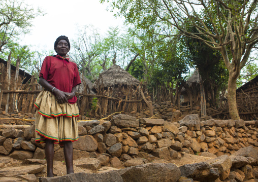 Konso Tribe Woman, Omo Valley, Ethiopia