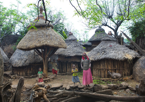 Konso Tribe Village, Omo Valley, Ethiopia