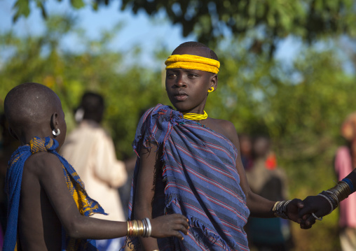 Bodi Tribe Women, Hana Mursi, Omo Valley, Ethiopia