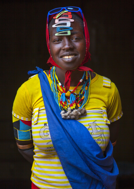 Bana Tribe Woman, Key Afer, Omo Valley, Ethiopia