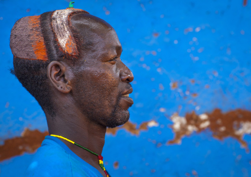Bana Tribe Man, Key Afer, Omo Valley, Ethiopia