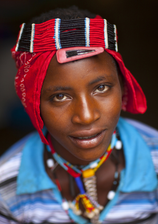 Bana Tribe Woman, Key Afer, Omo Valley, Ethiopia