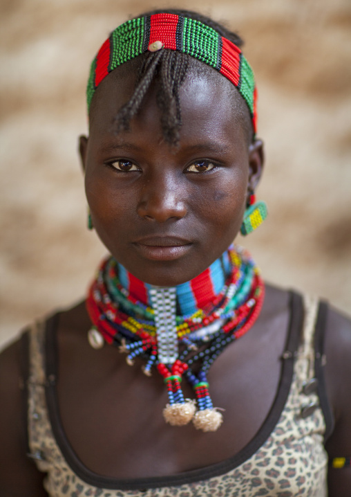Hamer Teenager, Dimeka, Omo Valley, Ethiopia