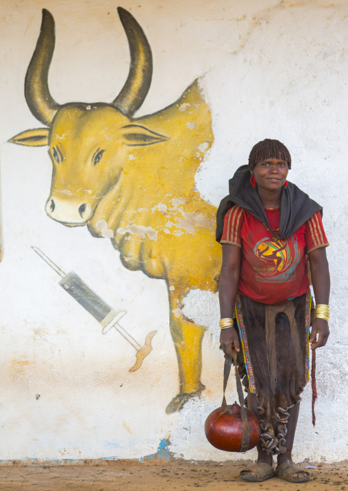 Bana Tribe Woman, Key Afer, Omo Valley, Ethiopia