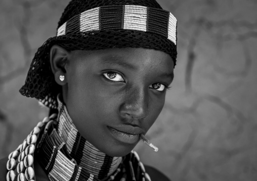 Hamer Tribe Woman, Turmi, Omo Valley, Ethiopia