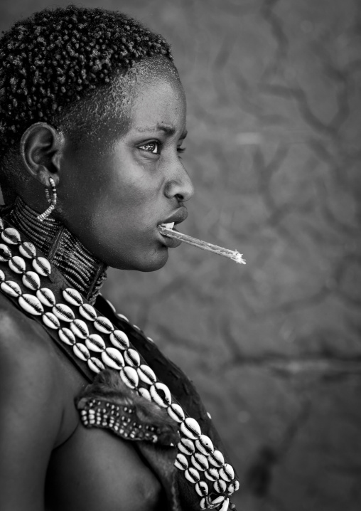 Hamer Tribe Woman, Turmi, Omo Valley, Ethiopia