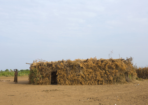 Circumcision House For The Boys, Omorate, Omo Valley, Ethiopia