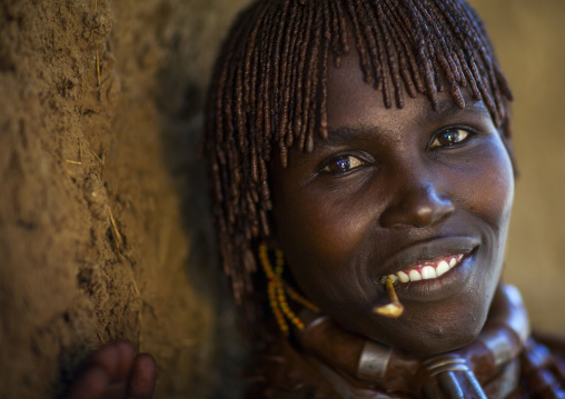 Hamer Tribe Woman, Turmi, Omo Valley, Ethiopia