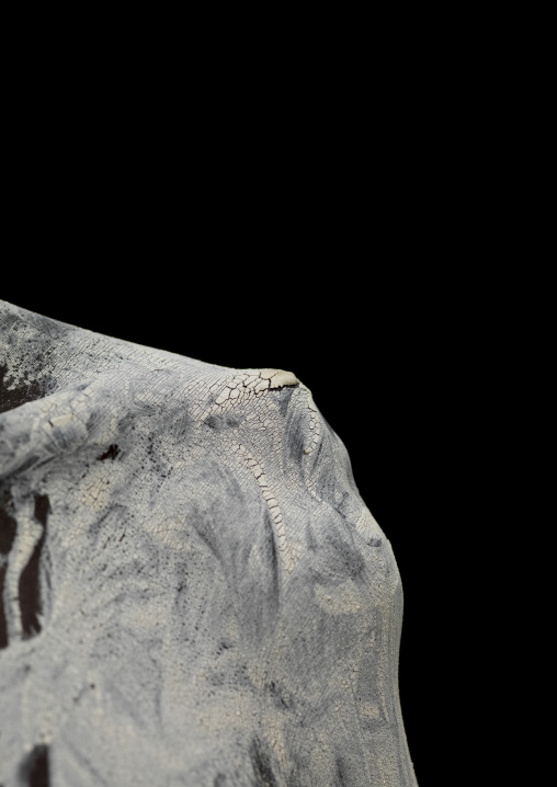 Detail Of A Painted Body Man Shoulder Ethiopia