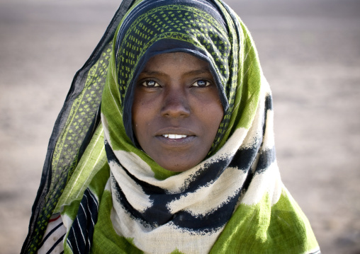 Afar tribe woman, Assaita, Afar regional state, Ethiopia