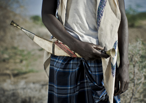 Jile traditional afar long knife, Assaita, Afar regional state, Ethiopia