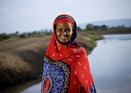Afar tribe woman, Assaita, Afar regional state, Ethiopia