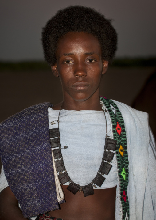 Afar tribe man, Assaita, Afar regional state, Ethiopia