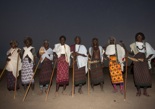 Afar tribe warriors, Assaita, Afar regional state, Ethiopia
