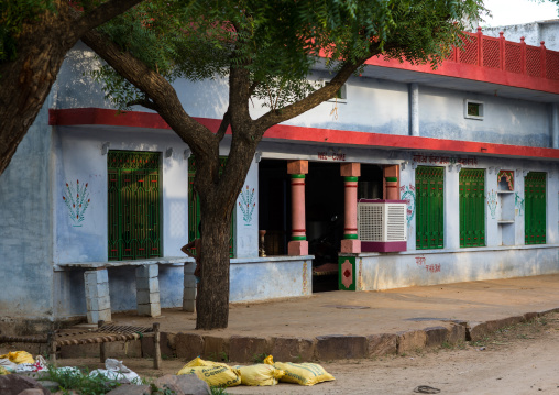 Old house in a rural area, Rajasthan, Baswa, India