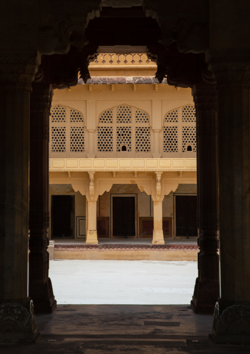 Amer fort and palace, Rajasthan, Amer, India