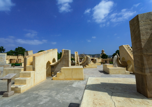 Jantar Mantar astronomical observation site, Rajasthan, Jaipur, India