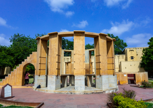 Jantar Mantar astronomical observation site, Rajasthan, Jaipur, India