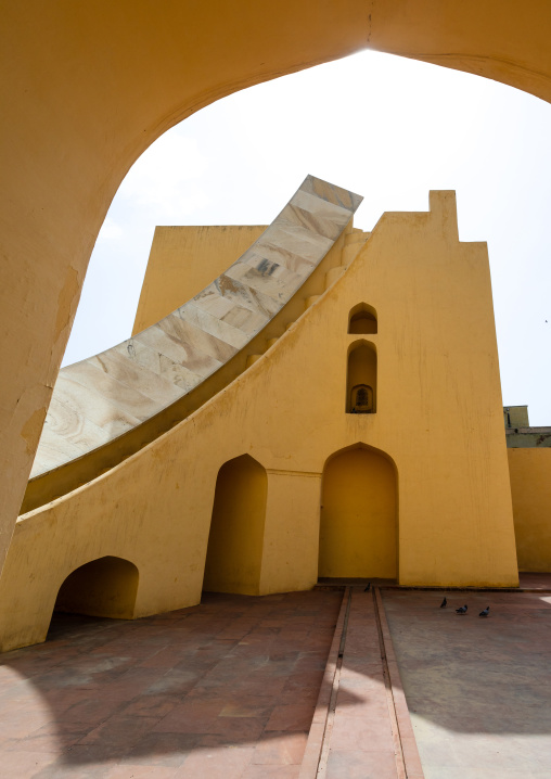 Jantar Mantar astronomical observation site, Rajasthan, Jaipur, India