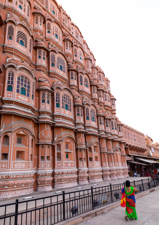 Hawa mahal the palace of winds, Rajasthan, Jaipur, India