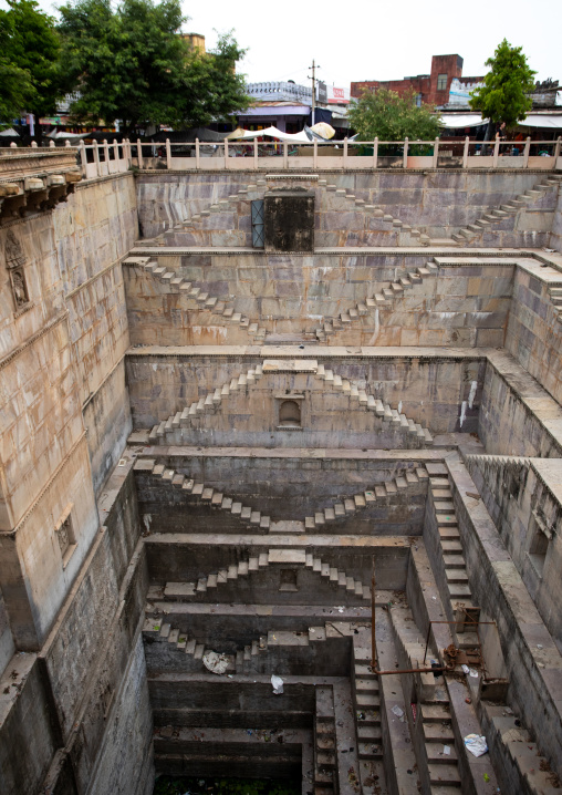 Nagar Sagar Kund stepwell, Rajasthan, Bundi, India