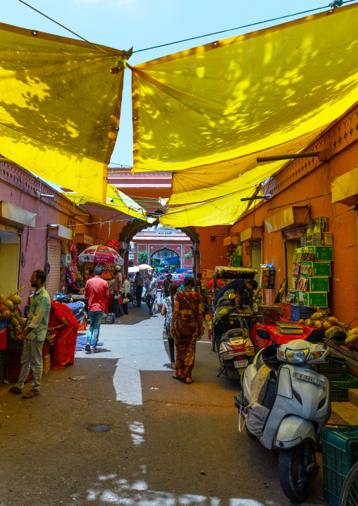 Vegetables and fruits market, Rajasthan, Jaipur, India