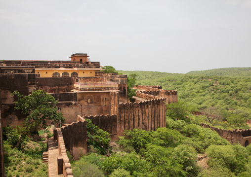Jaigarh fort remparts, Rajasthan, Amer, India