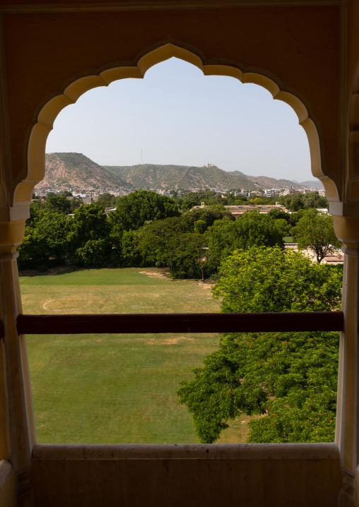 View from the city palace, Rajasthan, Jaipur, India