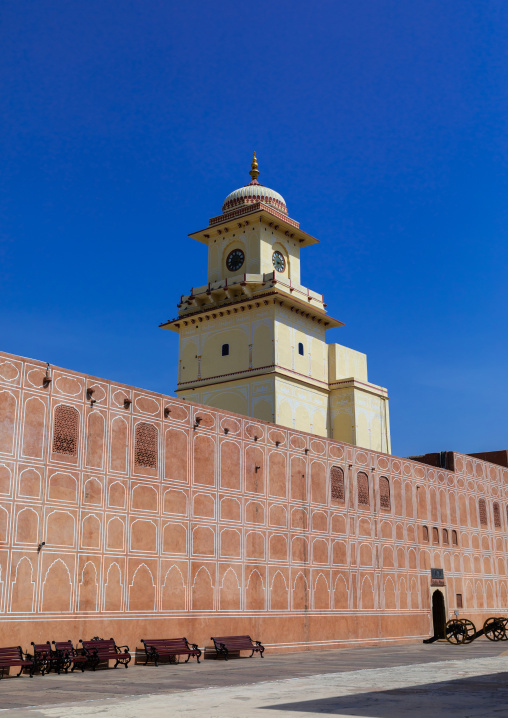 City palace Sarvato Bhadra courtyard, Rajasthan, Jaipur, India