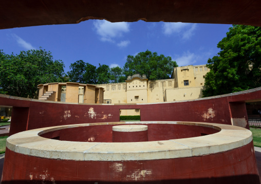 Jantar Mantar astronomical observation site, Rajasthan, Jaipur, India