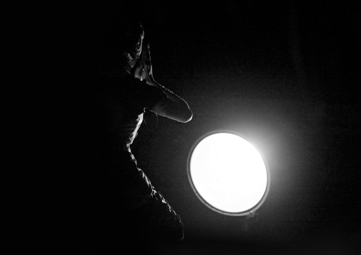 Woman Performing A Traditional Indian Danse, Periyar, India