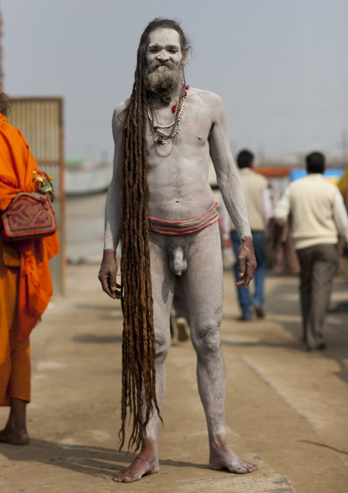 Naga Sadhu, Maha Kumbh Mela, Allahabad, India