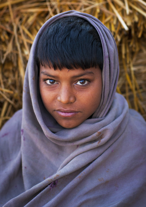 Kid In Maha Kumbh Mela, Allahabad, India