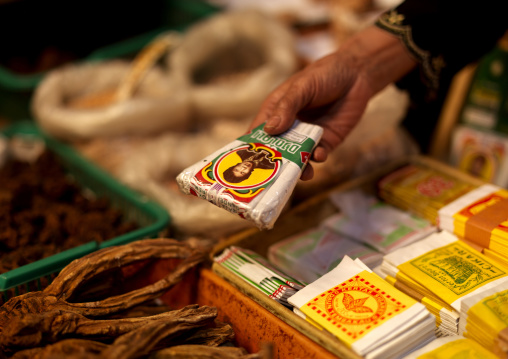 Local cigarettes in market, Java island indonesia