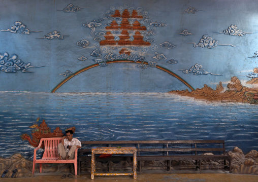 Chinese temple in surabaya, Java island indonesia