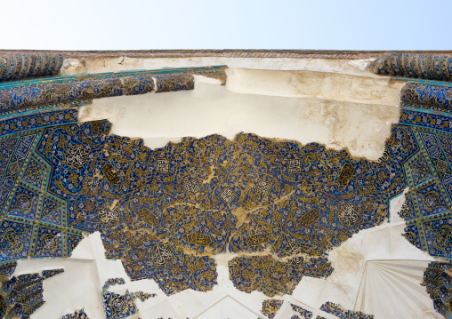 The Blue Mosque Ceiling, Tabriz, Iran