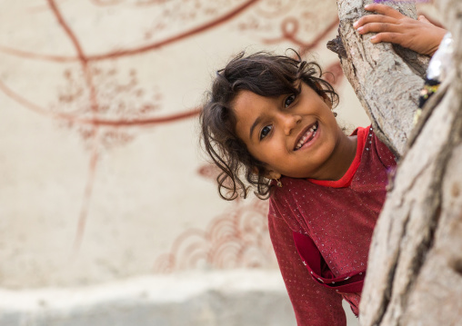 bandari little girl, Qeshm Island, Salakh, Iran