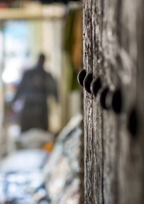 Old Door Inside The Old Bazaar, Tabriz, Iran