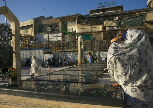 Tombs in the shrine of emamzadeh saleh in tajrish, Shemiranat county, Tehran, Iran