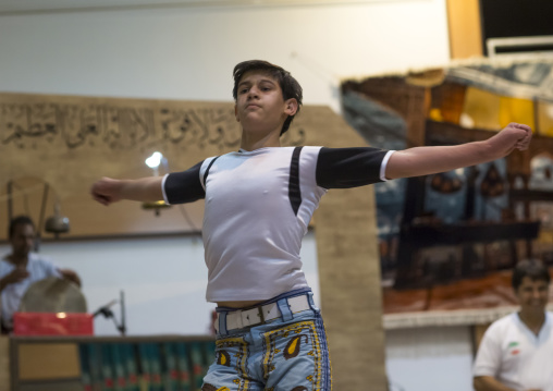 The traditional sport of zurkhaneh, Isfahan province, Kashan, Iran