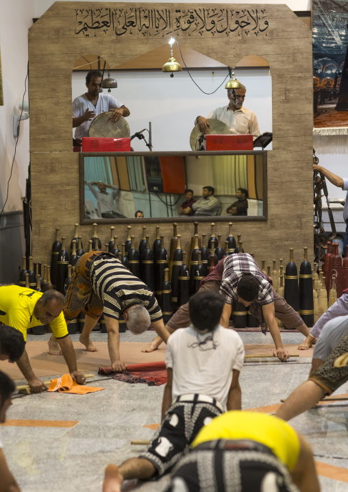 The traditional sport of zurkhaneh, Isfahan province, Kashan, Iran
