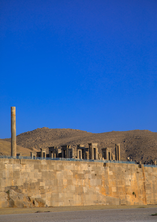 The site of Persepolis, Fars Province, Marvdasht, Iran
