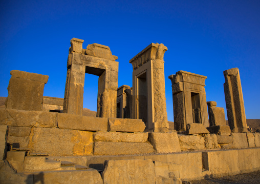 The Tachara  palace of Darius the great in Persepolis, Fars Province, Marvdasht, Iran