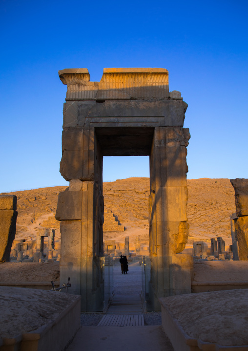 The site of Persepolis, Fars Province, Marvdasht, Iran
