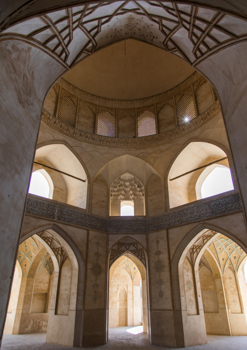 The 18th century Agha Bozorg mosque, Isfahan Province, Kashan, Iran