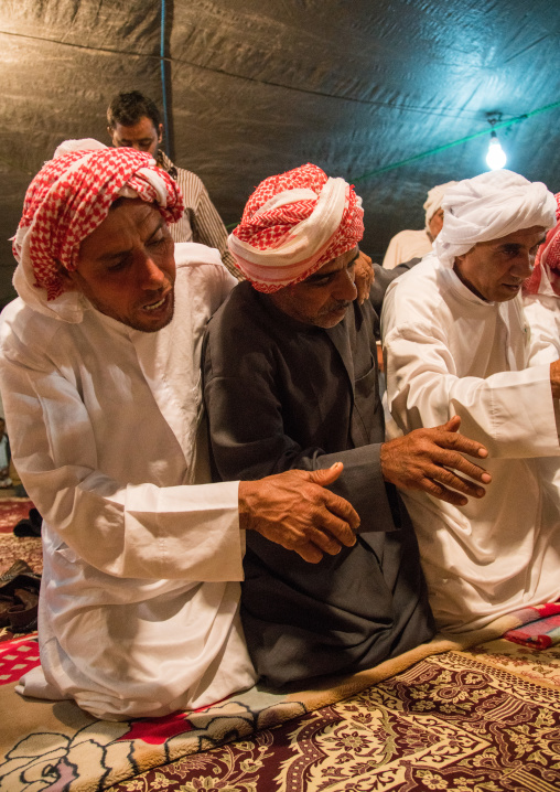 men dancing during a wedding ceremony, Qeshm Island, Tabl , Iran