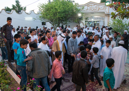 groom in his new traditional clothes during the wedding ceremony, Hormozgan, Bandar-e Kong, Iran