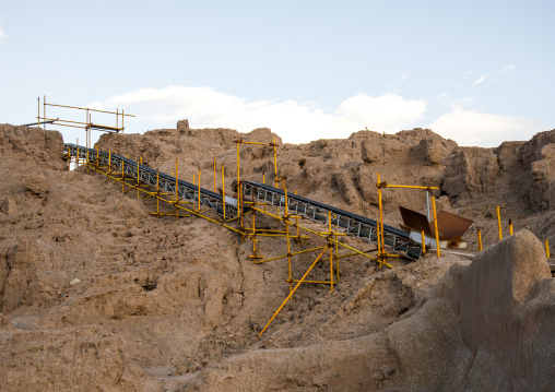 restoration of the old citadel of arg-é bam, Kerman Province, Bam, Iran