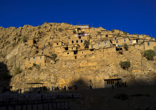 Old Kurdish Village Of Palangan At Sunset, Iran